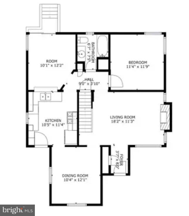 2904 Topaz Road Parkville, MD 21234 - Photo 10 of 10 Charming floor plan with spacious layout.