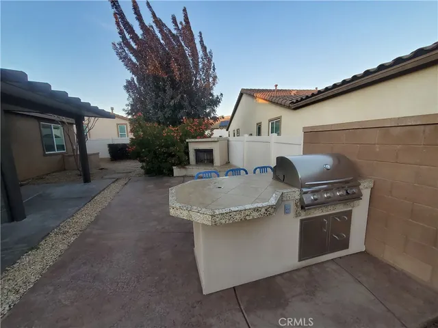 a view of a house with a outdoor space
