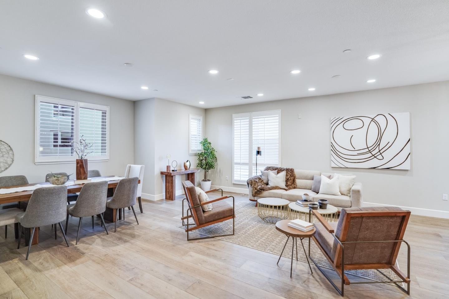 416 Neves Road San Mateo, CA 94403 - Photo 11 of 40 a living room with furniture a window and a table