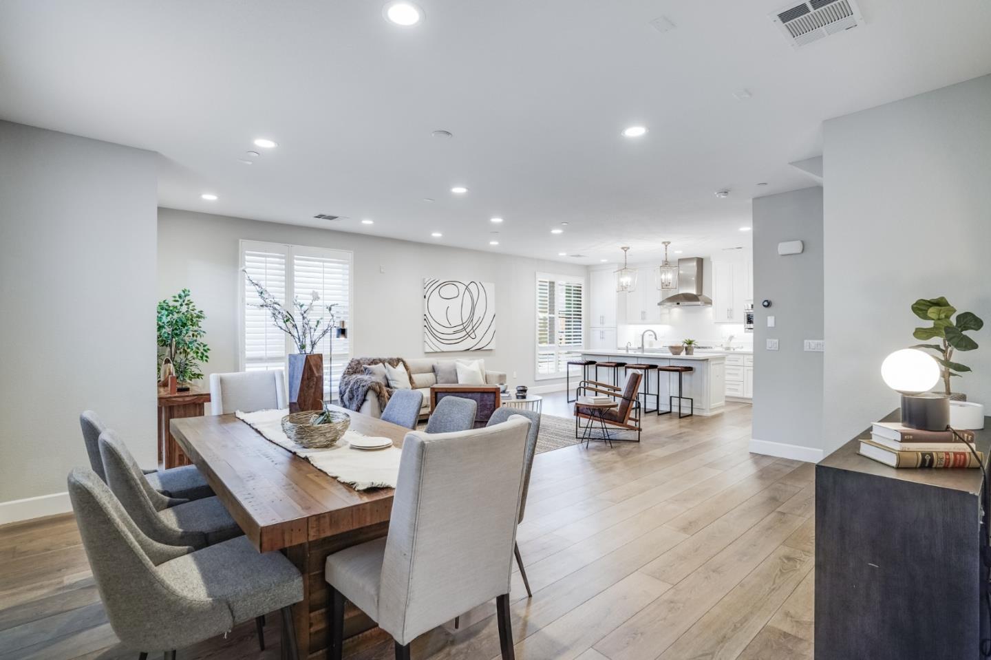 416 Neves Road San Mateo, CA 94403 - Photo 12 of 40 a living room with furniture and wooden floor