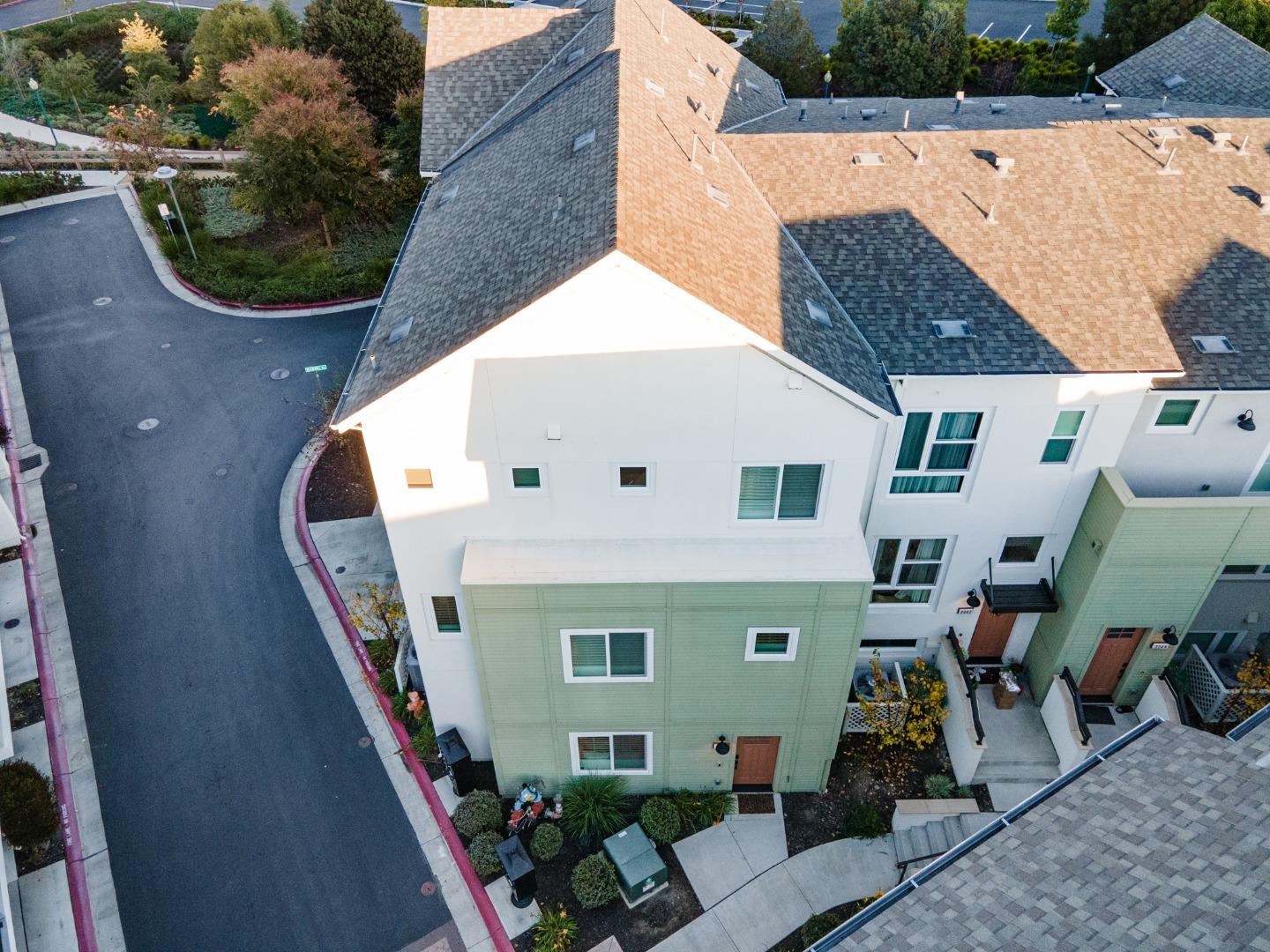 416 Neves Road San Mateo, CA 94403 - Photo 40 of 40 an aerial view of a house with balcony