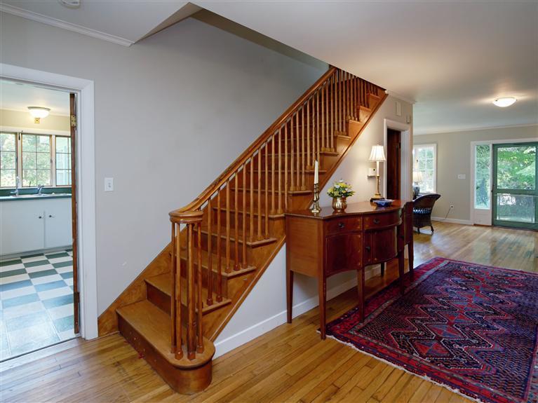 84 Old Dock Road Falmouth, MA 02540 - Photo 4 of 19 a view of entryway dining room and hall with wooden floor