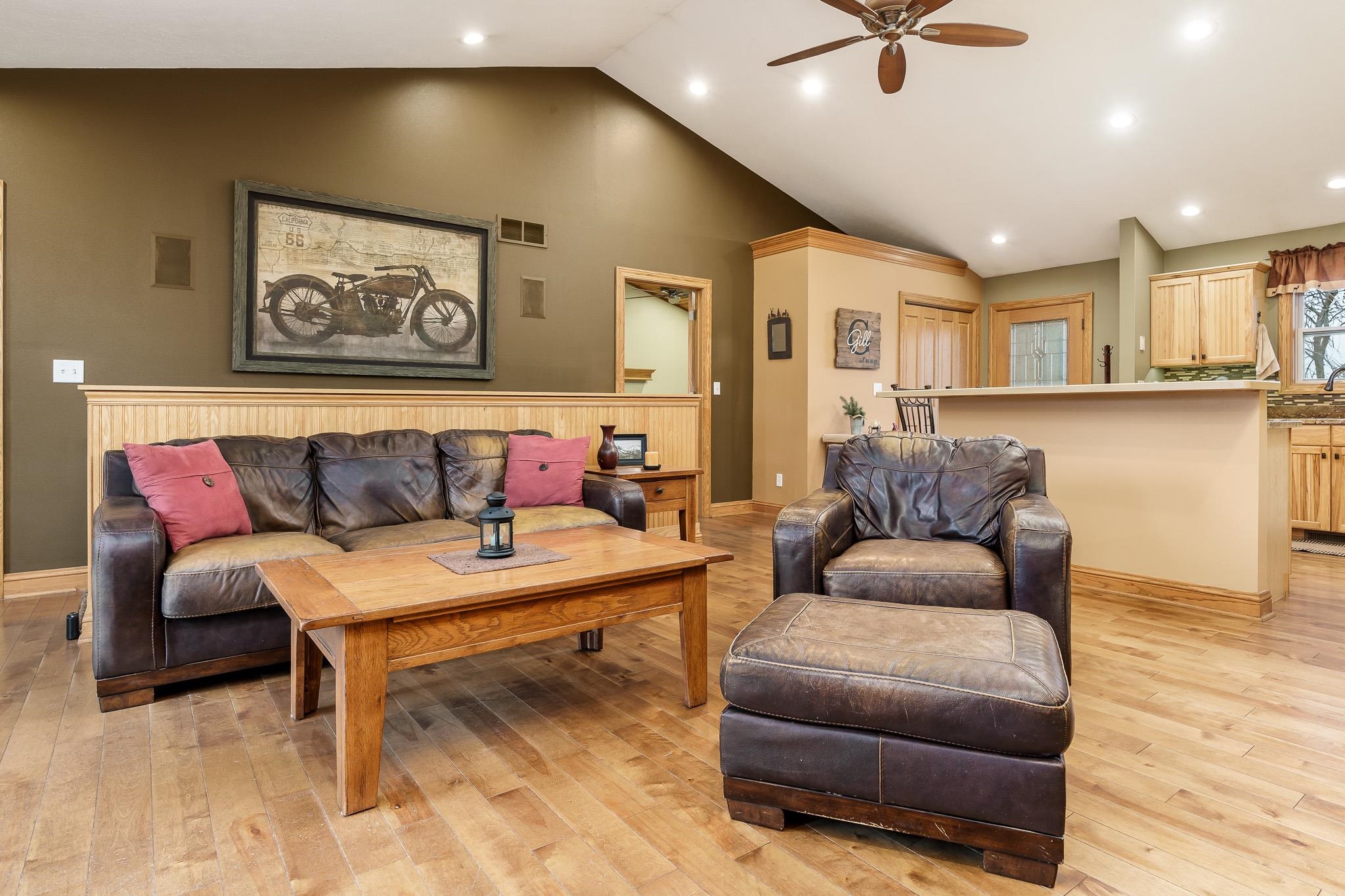 2615 Graham Road Belvidere, IL 61008 - Photo 14 of 39 a living room with furniture and a wooden floor