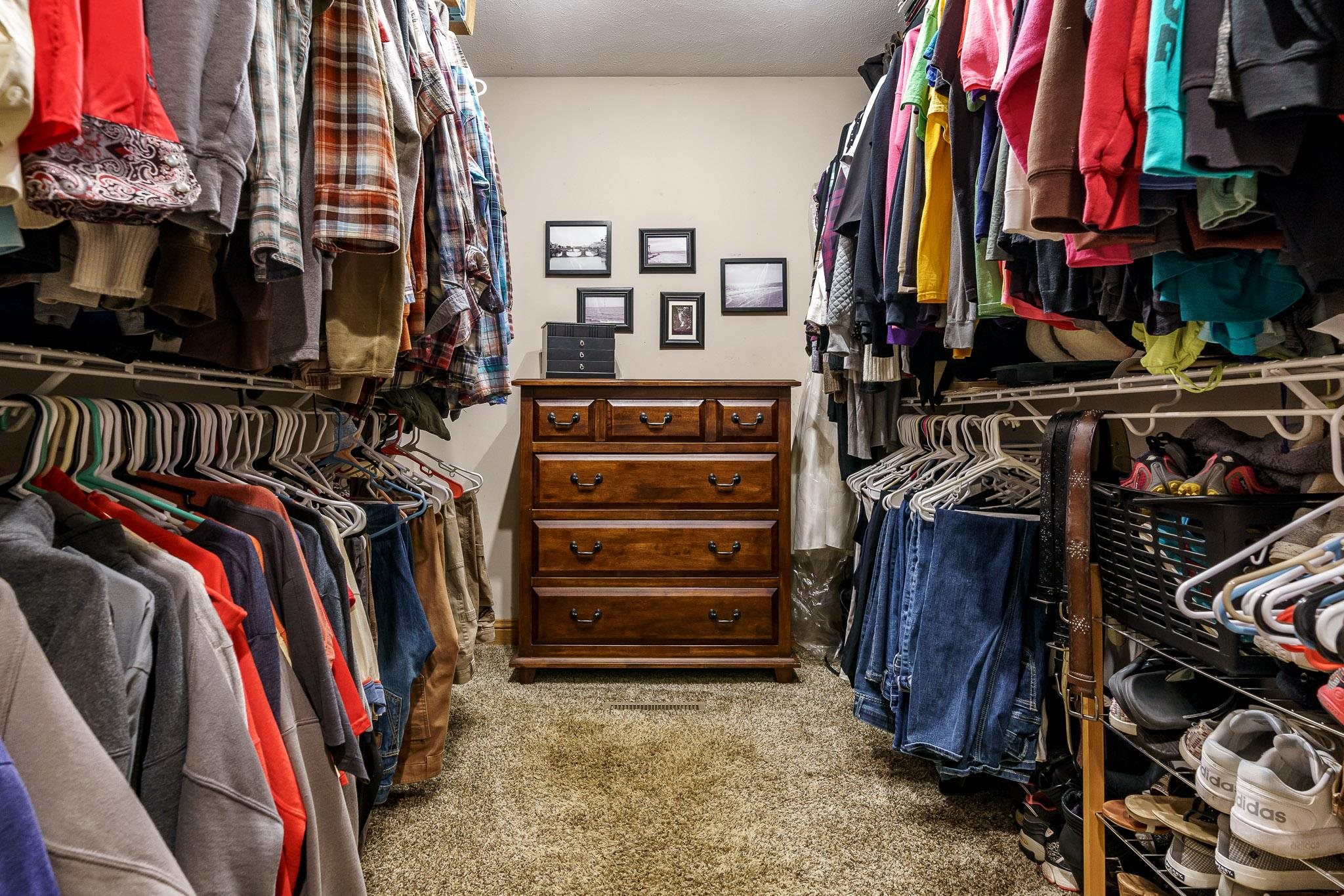 2615 Graham Road Belvidere, IL 61008 - Photo 33 of 39 a view of walk in closet with clothes