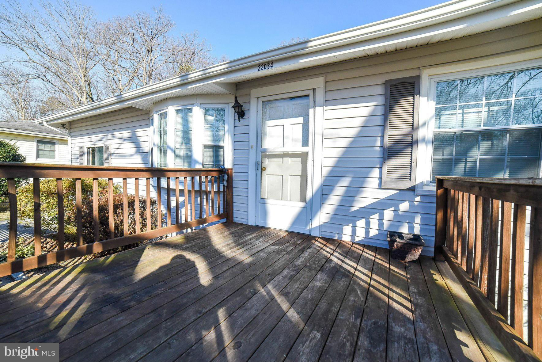22084 Fox Ridge Road Lexington Park, MD 20653 - Photo 29 of 29 Front deck