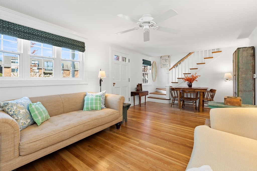 18 Conant Street Beverly, MA 01915 - Photo 20 of 40 a living room with furniture and wooden floor
