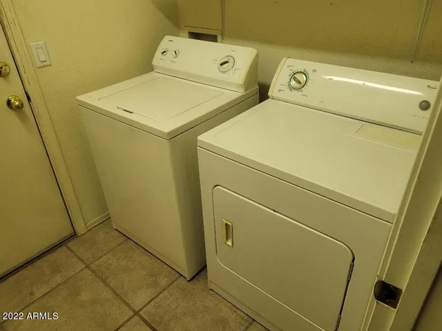 an outdoor space with patio