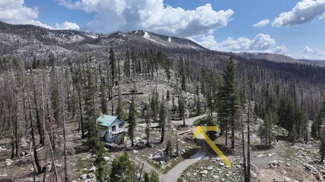 a view of outdoor space and city view