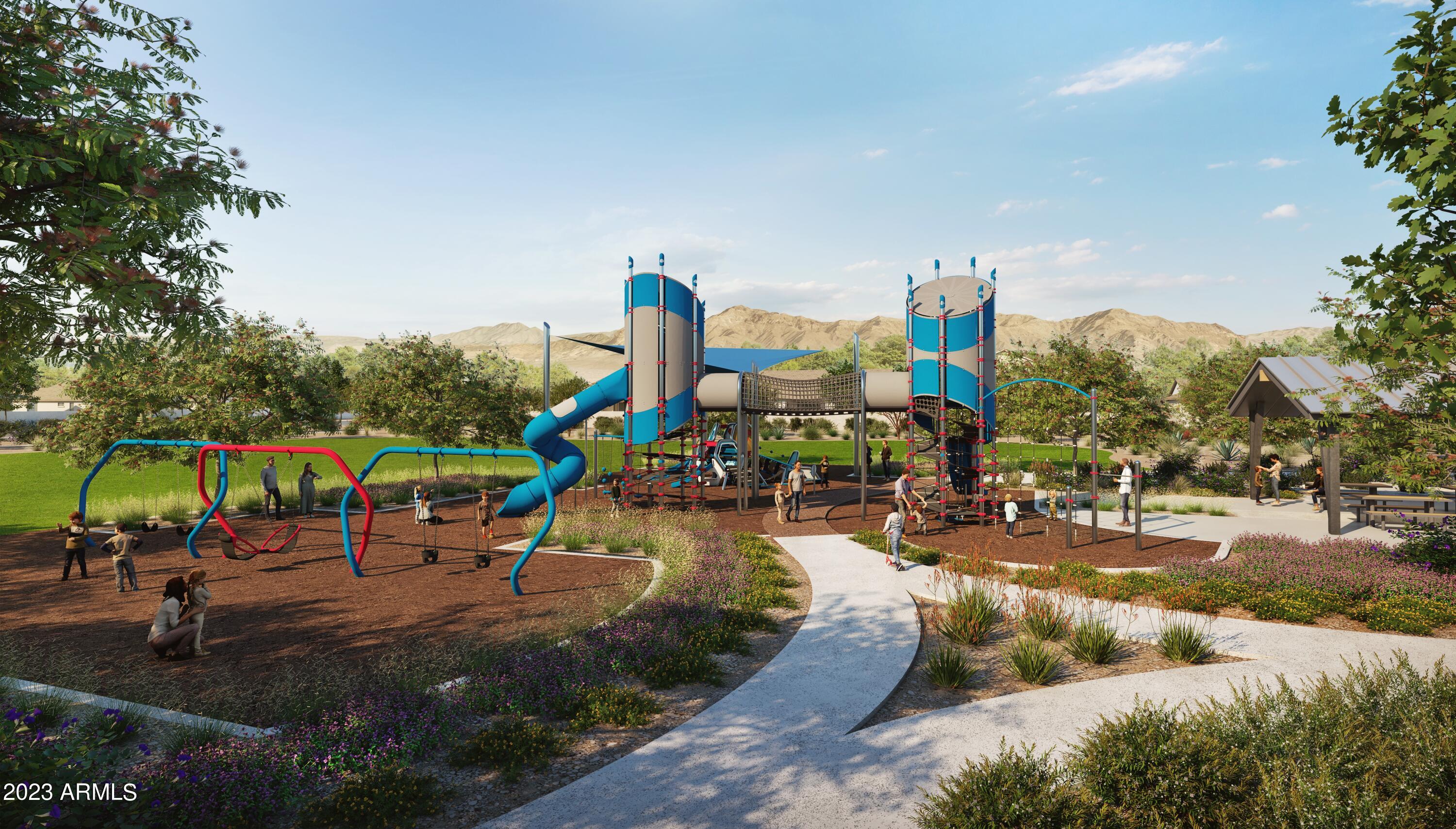 2852 West Spaulding Avenue Apache Junction, AZ 85120 - Photo 3 of 5 PLAYGROUND RENDERING