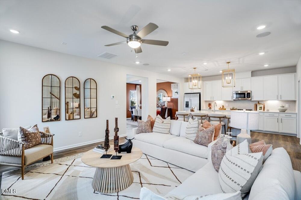 709 Bolera Road Knightdale, NC 27545 - Photo 10 of 45 Charleston Model - Gathering Room