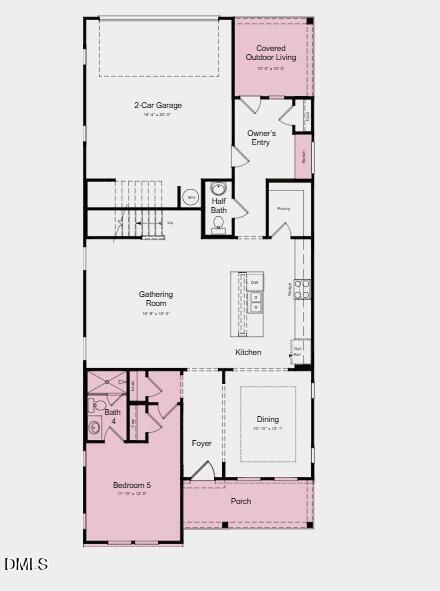 709 Bolera Road Knightdale, NC 27545 - Photo 44 of 45 Floor Plan