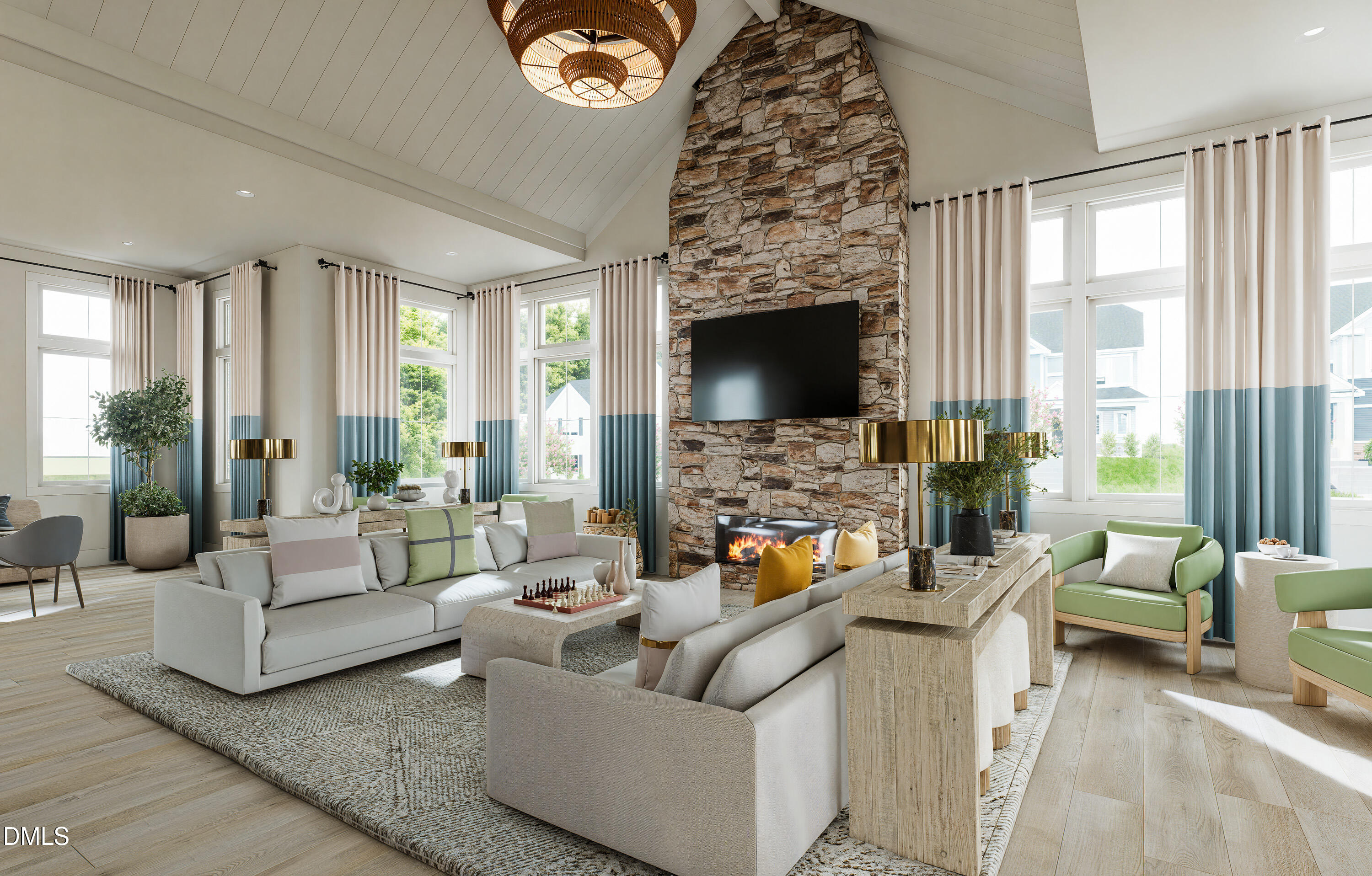 709 Bolera Road Knightdale, NC 27545 - Photo 32 of 45 Clubhouse_Lounge