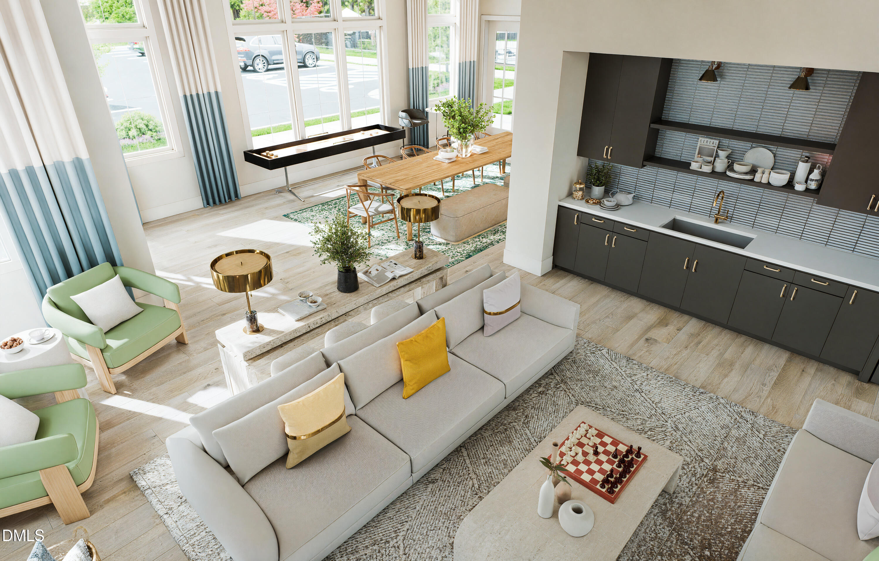 709 Bolera Road Knightdale, NC 27545 - Photo 35 of 45 Clubhouse_Lounge_Dining_Aerial