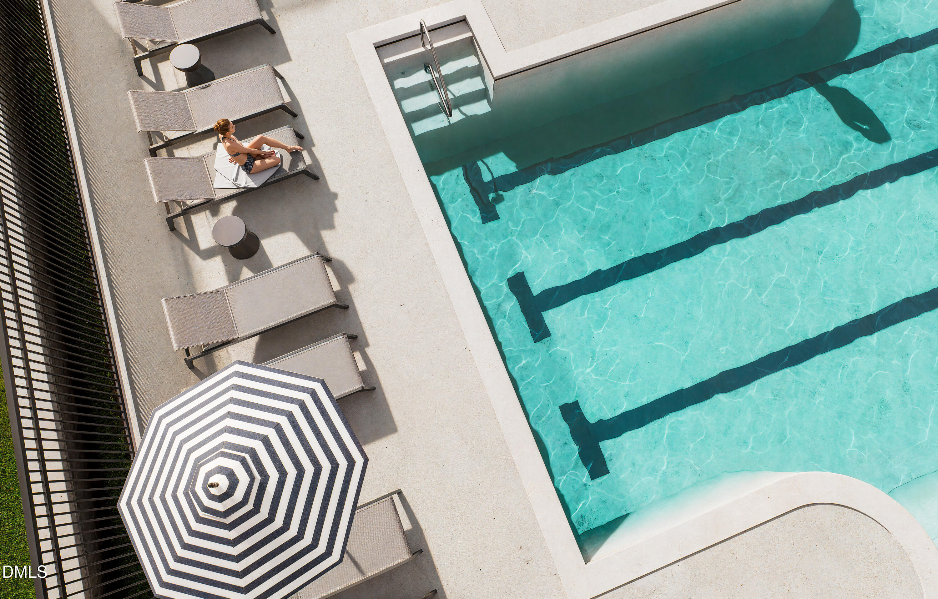 709 Bolera Road Knightdale, NC 27545 - Photo 39 of 45 Aerial Pool Partial