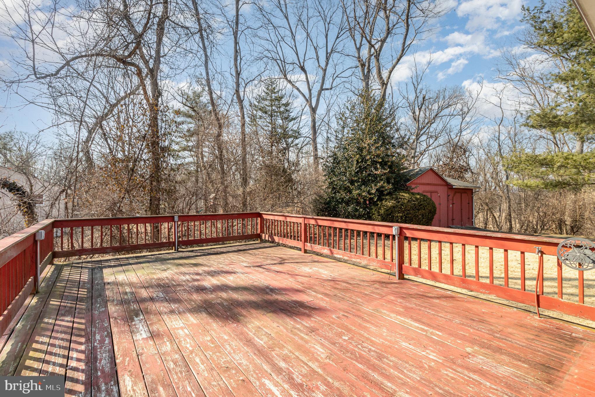 2659 Ritner Highway Carlisle, PA 17015 - Photo 33 of 40 a view of balcony with wooden floor and fence