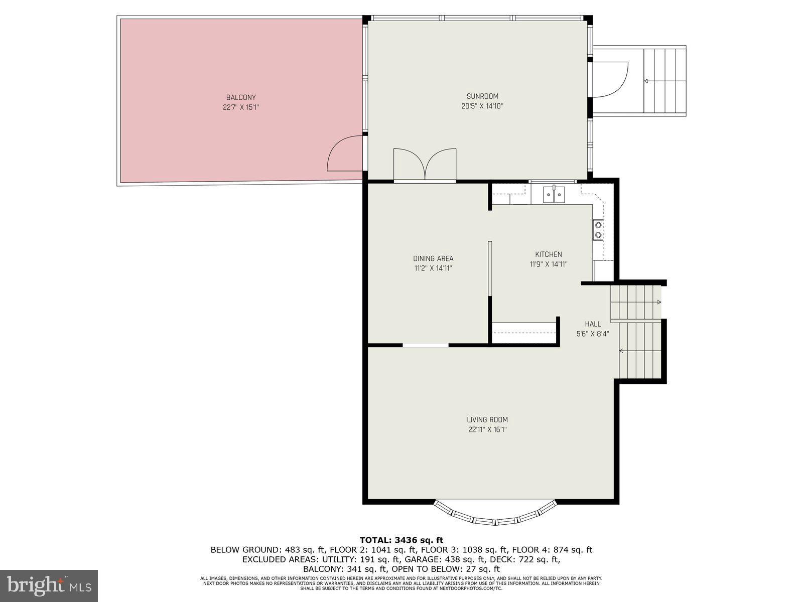 2659 Ritner Highway Carlisle, PA 17015 - Photo 37 of 40 a picture of a room with a white wall and a refrigerator