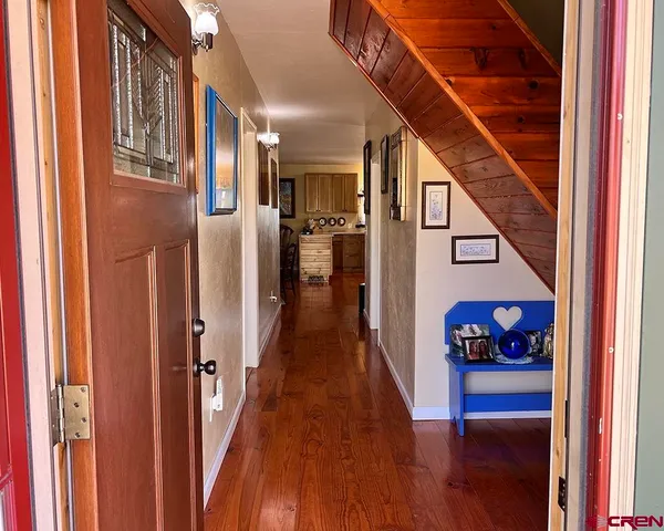 a view of an entryway