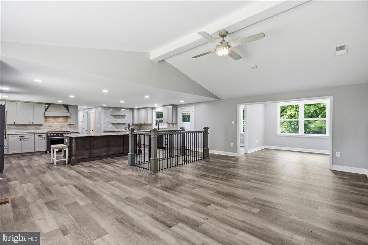 2175 Ponds Wood Road Huntingtown, MD 20639 - Photo 42 of 76 Living to dining, stairs and kitchen