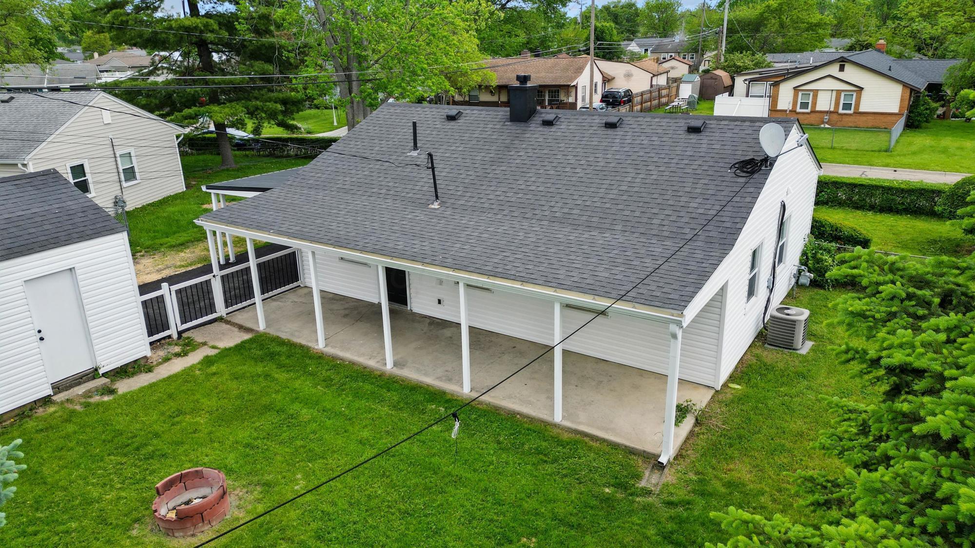 4561 St Rita Lane Columbus, OH 43213 - Photo 32 of 34 Aerial rear view