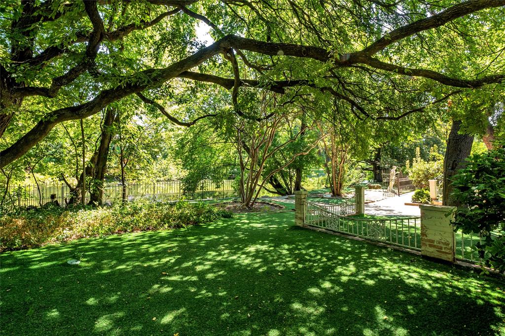 9909 Preston Road Dallas, TX 75230 - Photo 15 of 22 a view of yard with green space