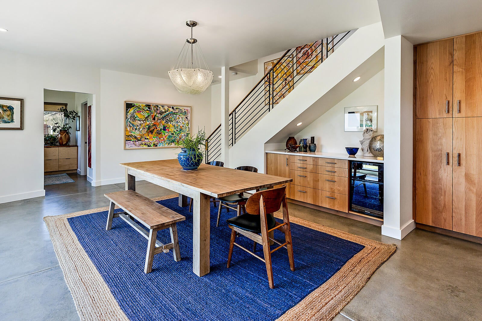 7075 Rapp Lane Talent, OR 97540 - Photo 13 of 54 Spacious dining room wit wine fridge
