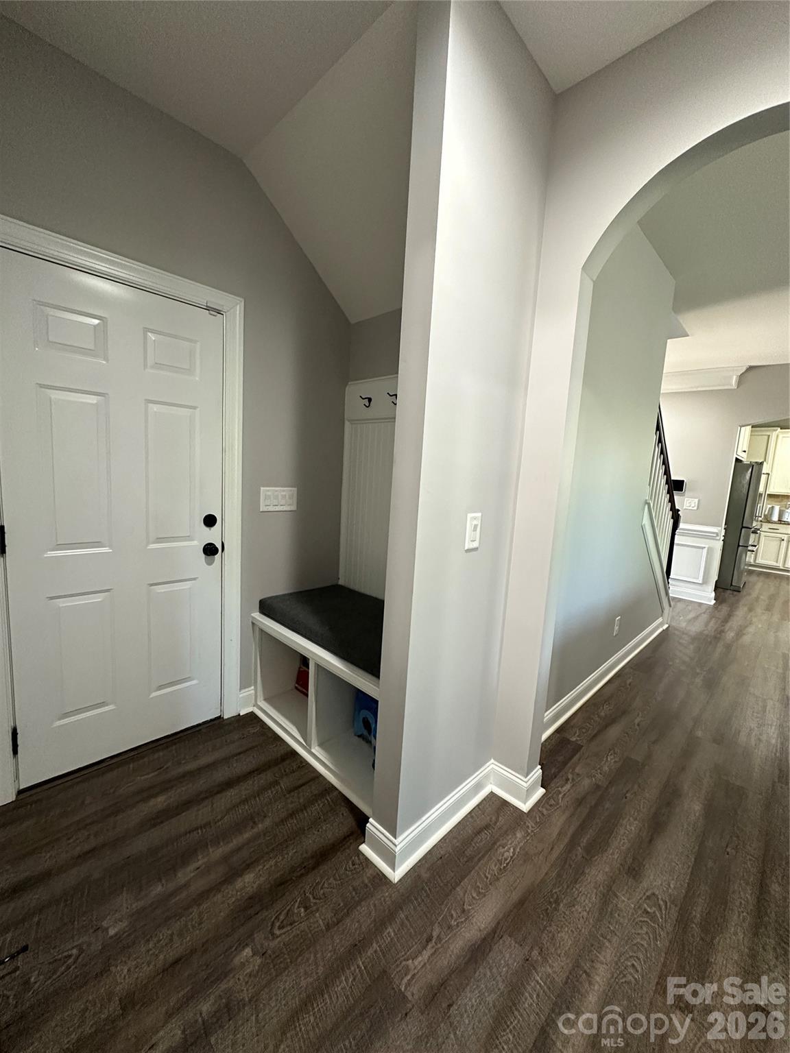 1004 Fallondale Road Waxhaw, NC 28173 - Photo 20 of 42 an empty room with wooden floor and mirror