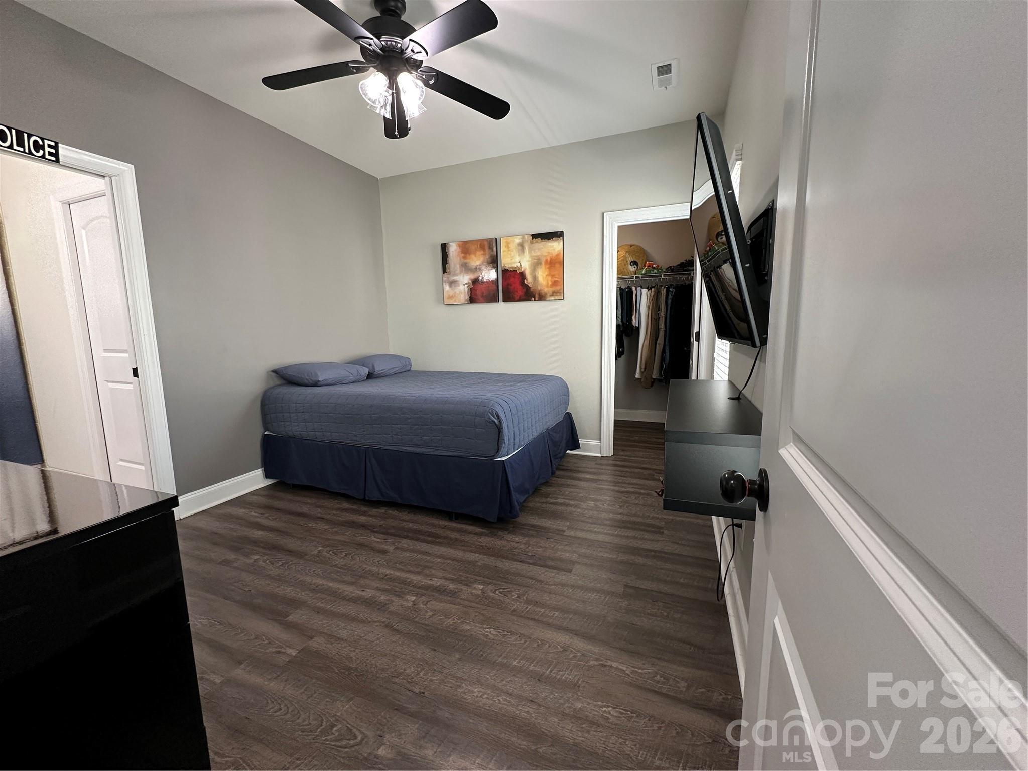 1004 Fallondale Road Waxhaw, NC 28173 - Photo 24 of 42 a living room with furniture and a ceiling fan