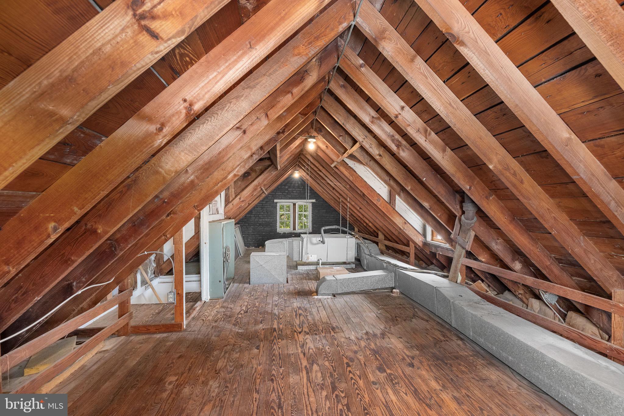 3810 Beecher Street Northwest Washington, DC 20007 - Photo 27 of 40 Floored Attic