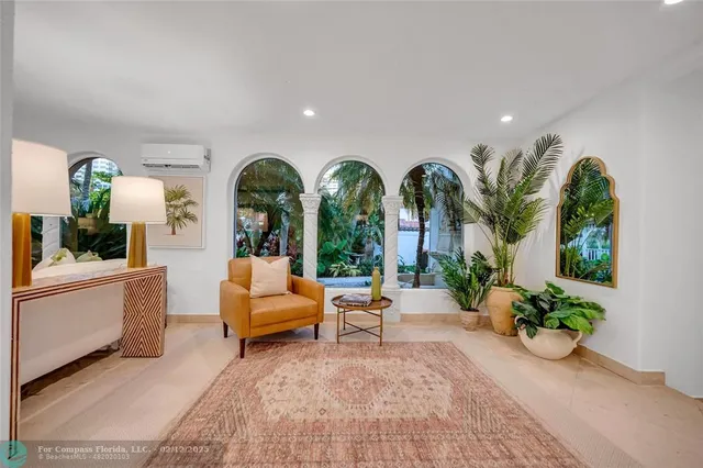 a kitchen with lots of counter top space