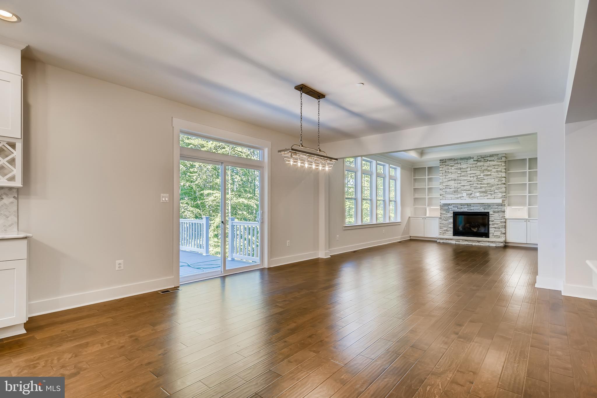 1215 B Providence Road Towson, MD 21286 - Photo 7 of 27 Dining Room open to LR with slider to huge deck