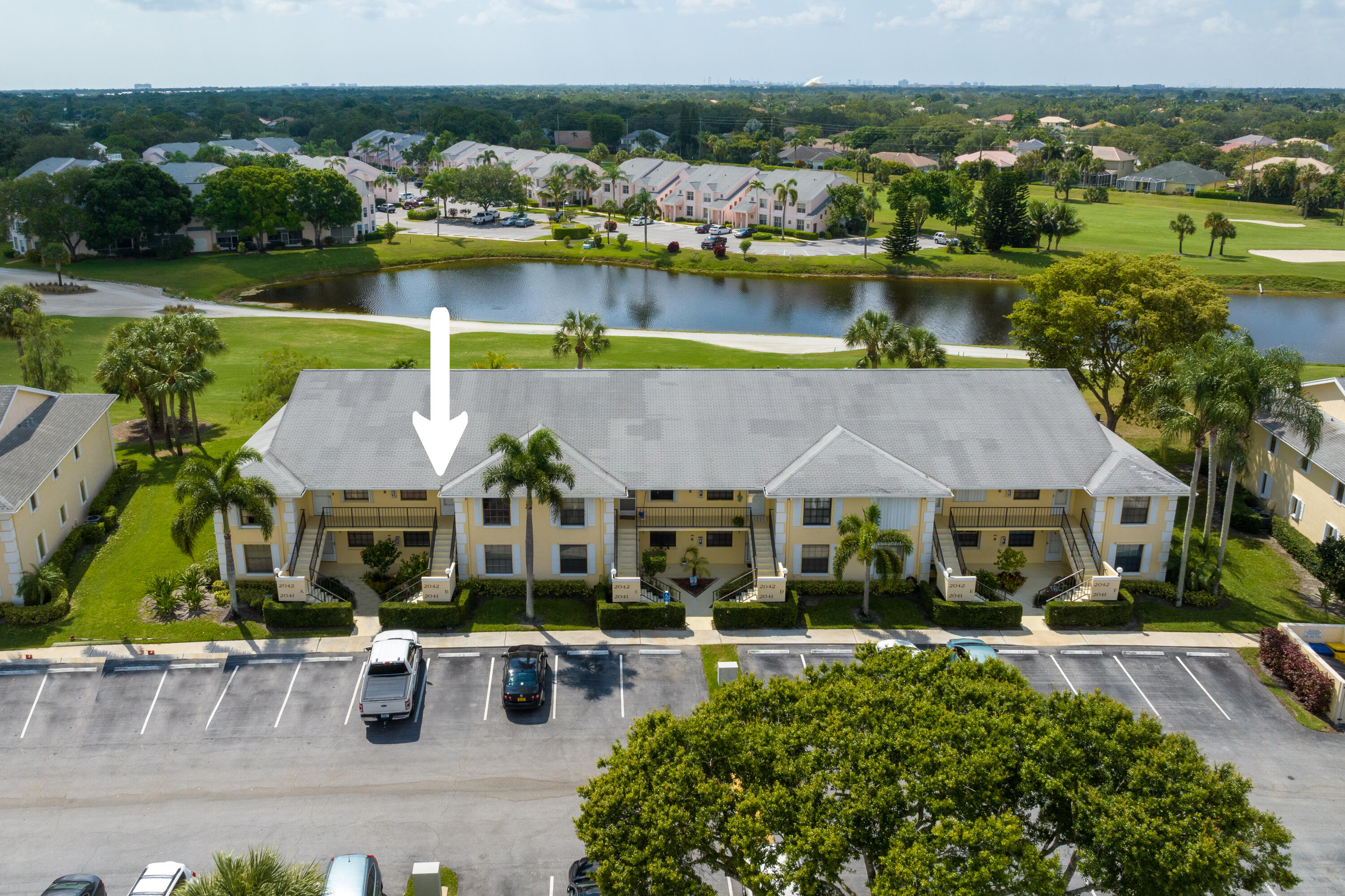 2042 Keystone Drive, Unit B Jupiter, FL 33458 - Photo 13 of 18 Aerial View-UNIT