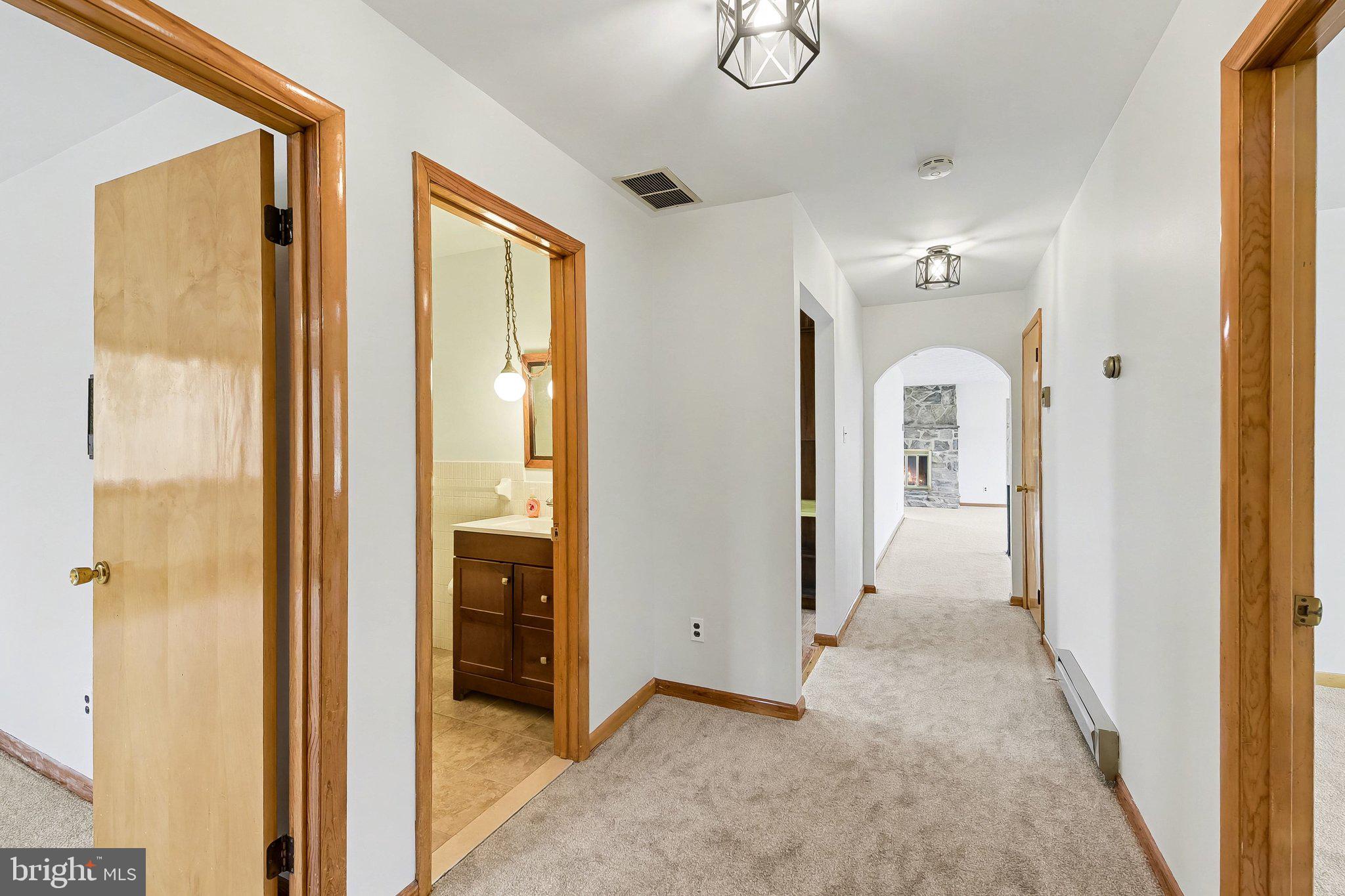1621 Liberty Grove Road Conowingo, MD 21918 - Photo 13 of 36 Upstairs Hallway to Bedrooms