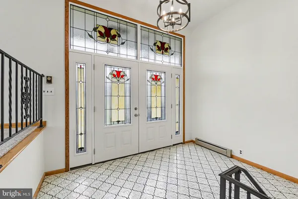 a view of an entryway