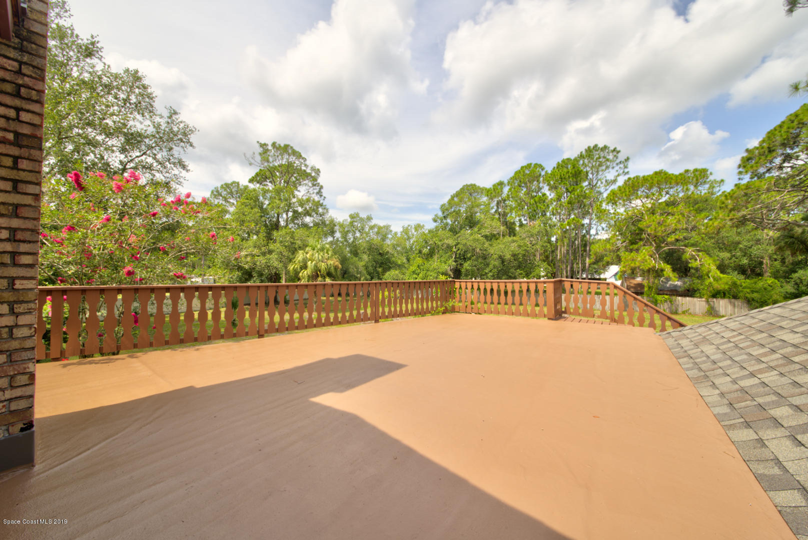 2665 Wagon Road Cocoa, FL 32926 - Photo 49 of 61 roof deck facing west