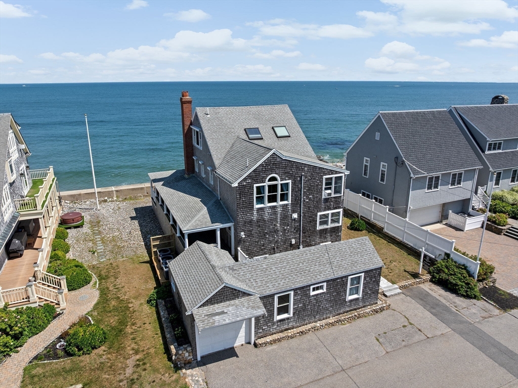 57 Surfside Road Scituate, MA 02066 - Photo 12 of 39 an aerial view of a house with a garden