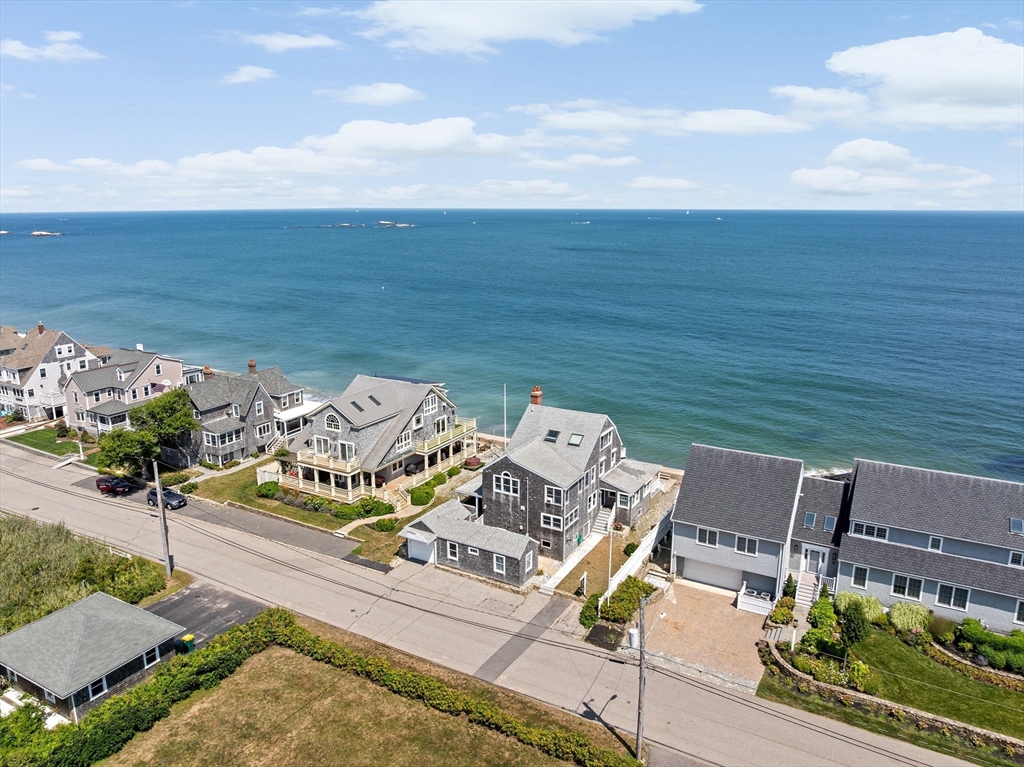57 Surfside Road Scituate, MA 02066 - Photo 8 of 39 an aerial view of a house with a ocean view