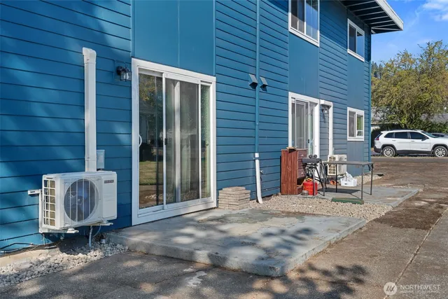 a front view of a house with yard