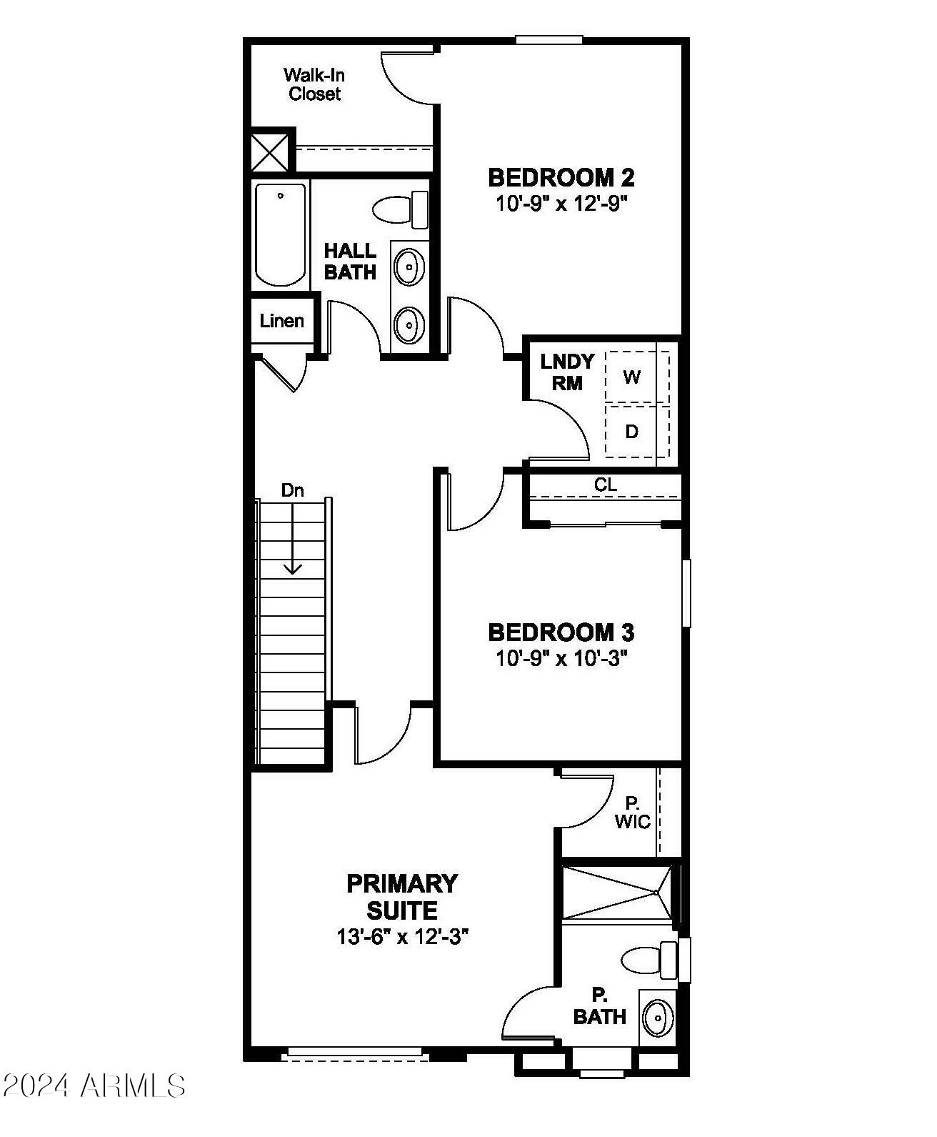 2831 West Red Fox Road Phoenix, AZ 85085 - Photo 20 of 21 Vela Floorplan Second Floor
