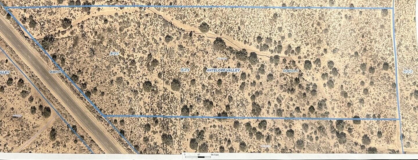 0 Fort Tejon Road Pearblossom, CA 93553 - Photo 3 of 24 fort tejon lot 2 map