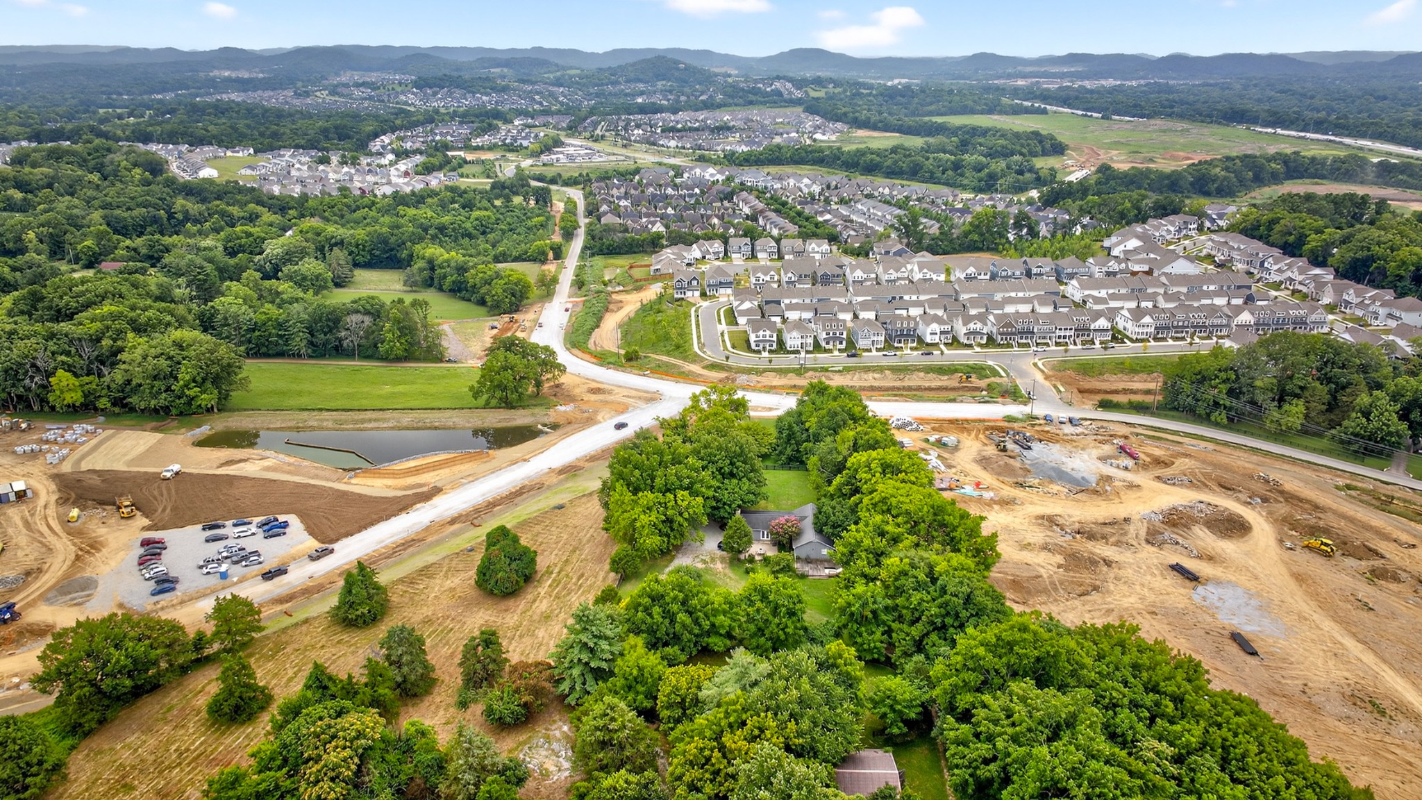 0 South Carothers Road Franklin, TN 37067 - Photo 17 of 19 a view of a lake with a mountain