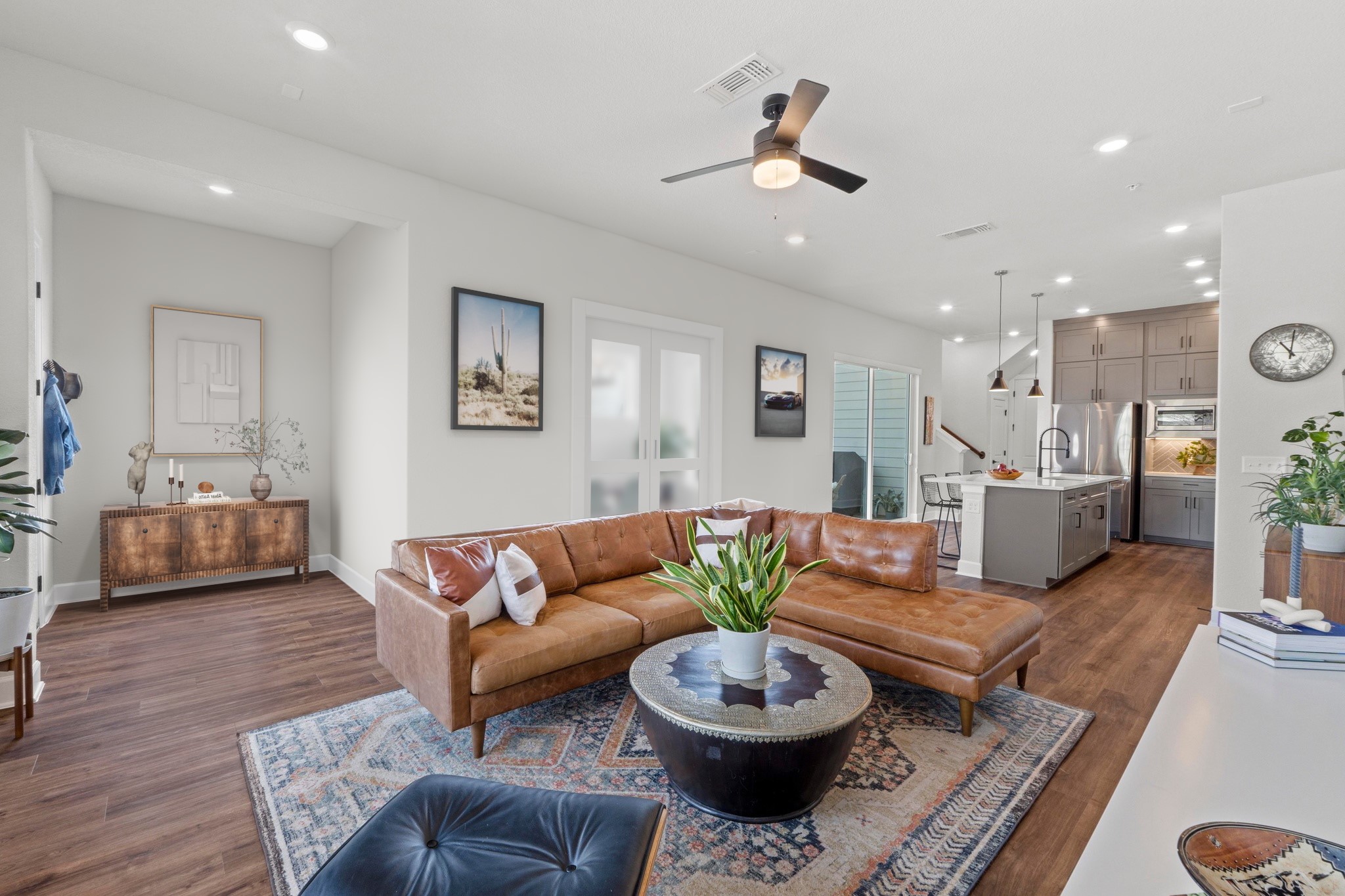 3915 Tilley Street Austin, TX 78723 - Photo 25 of 30 AI generated photo showing optional office downstairs.