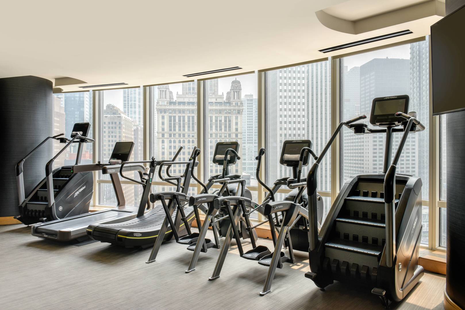 401 North Wabash Avenue, Unit 37I Chicago, IL 60611 - Photo 39 of 40 a view of a room with gym equipment