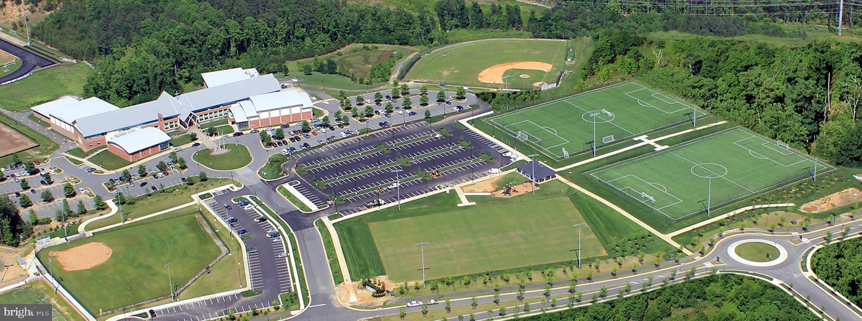 18080 Moss Garden Road Dumfries, VA 22026 - Photo 72 of 76 an aerial view of a kitchen