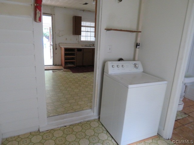 12608 Beach Road Chesterfield, VA 23832 - Photo 36 of 37 a view of storage and utility room with washer and dryer
