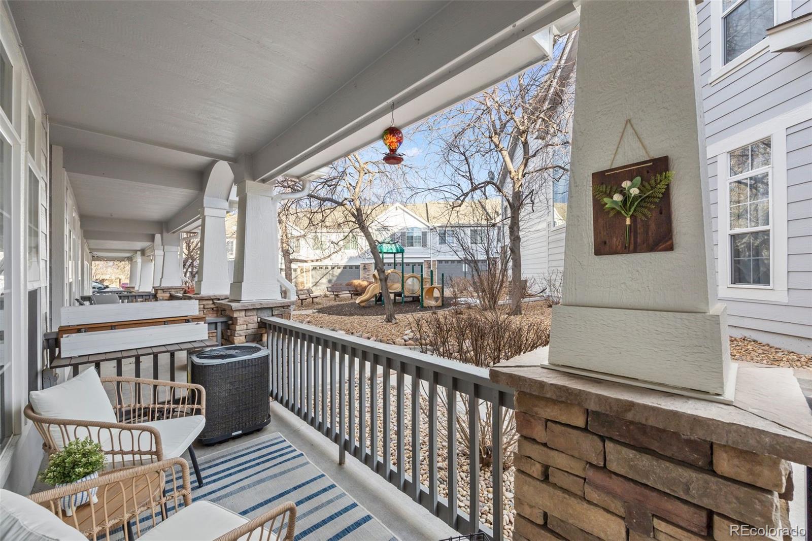 8419 Stonybridge Circle Highlands Ranch, CO 80126 - Photo 4 of 24 a view of a balcony with furniture