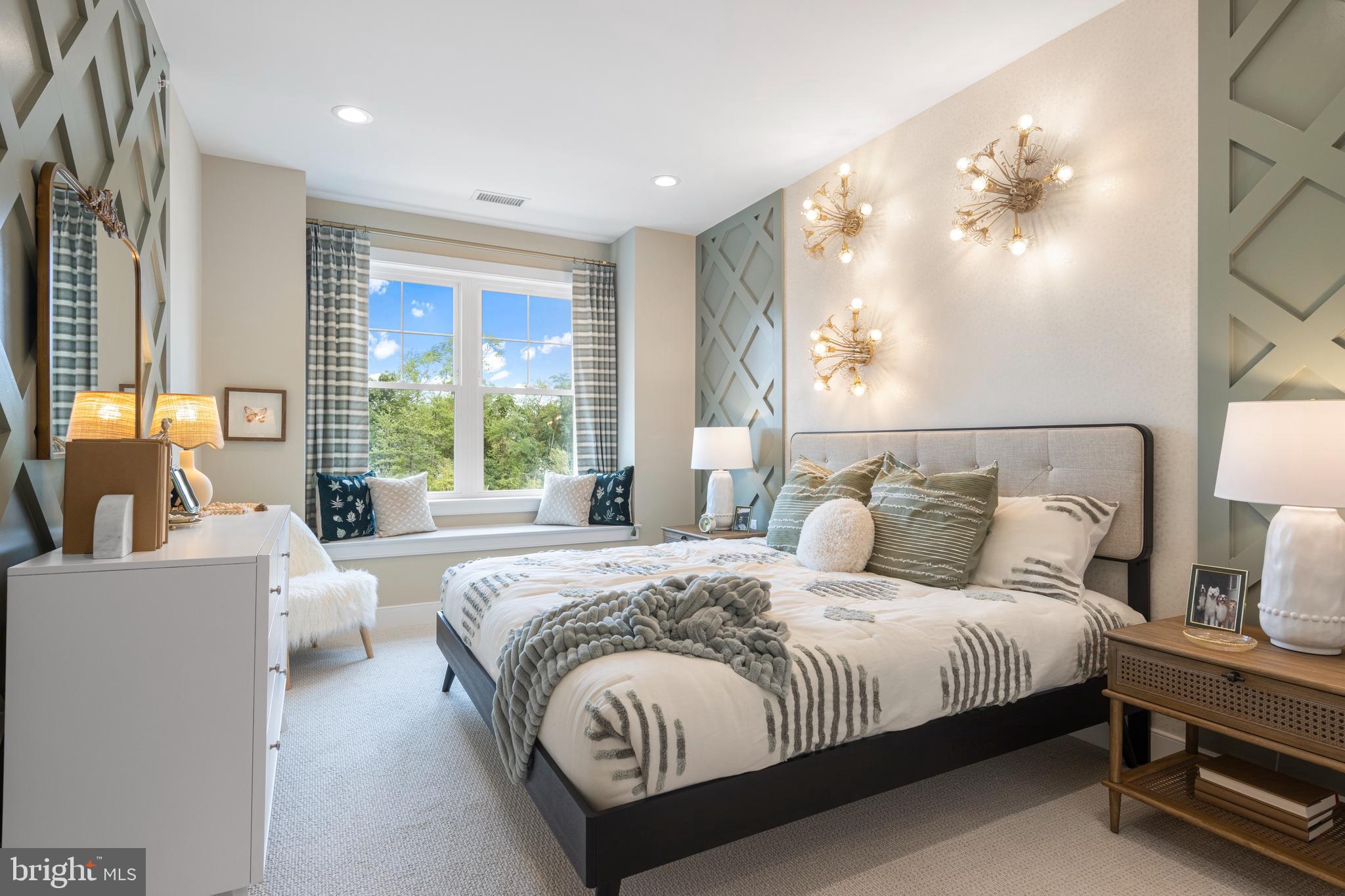 261 Foxhedge Road Chalfont, PA 18914 - Photo 10 of 16 a spacious bedroom with a large bed and a large window