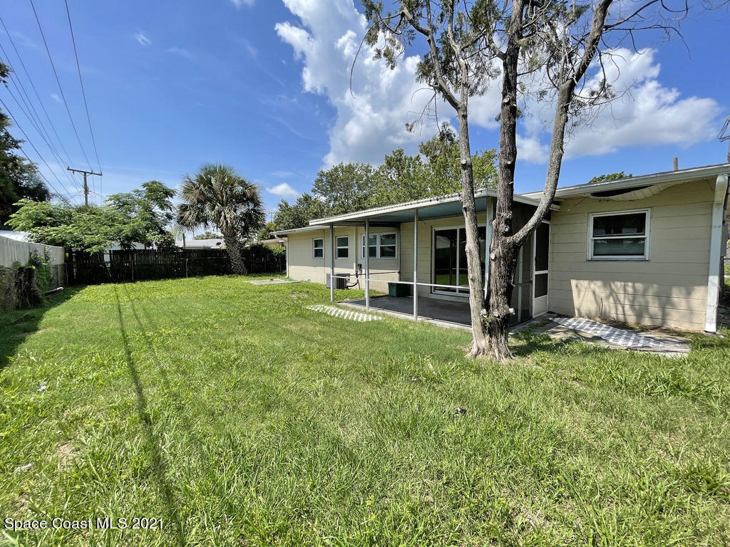 304 3rd Street Merritt Island, FL 32953 - Photo 16 of 20 Back Yard 1
