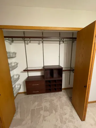 a view of closet