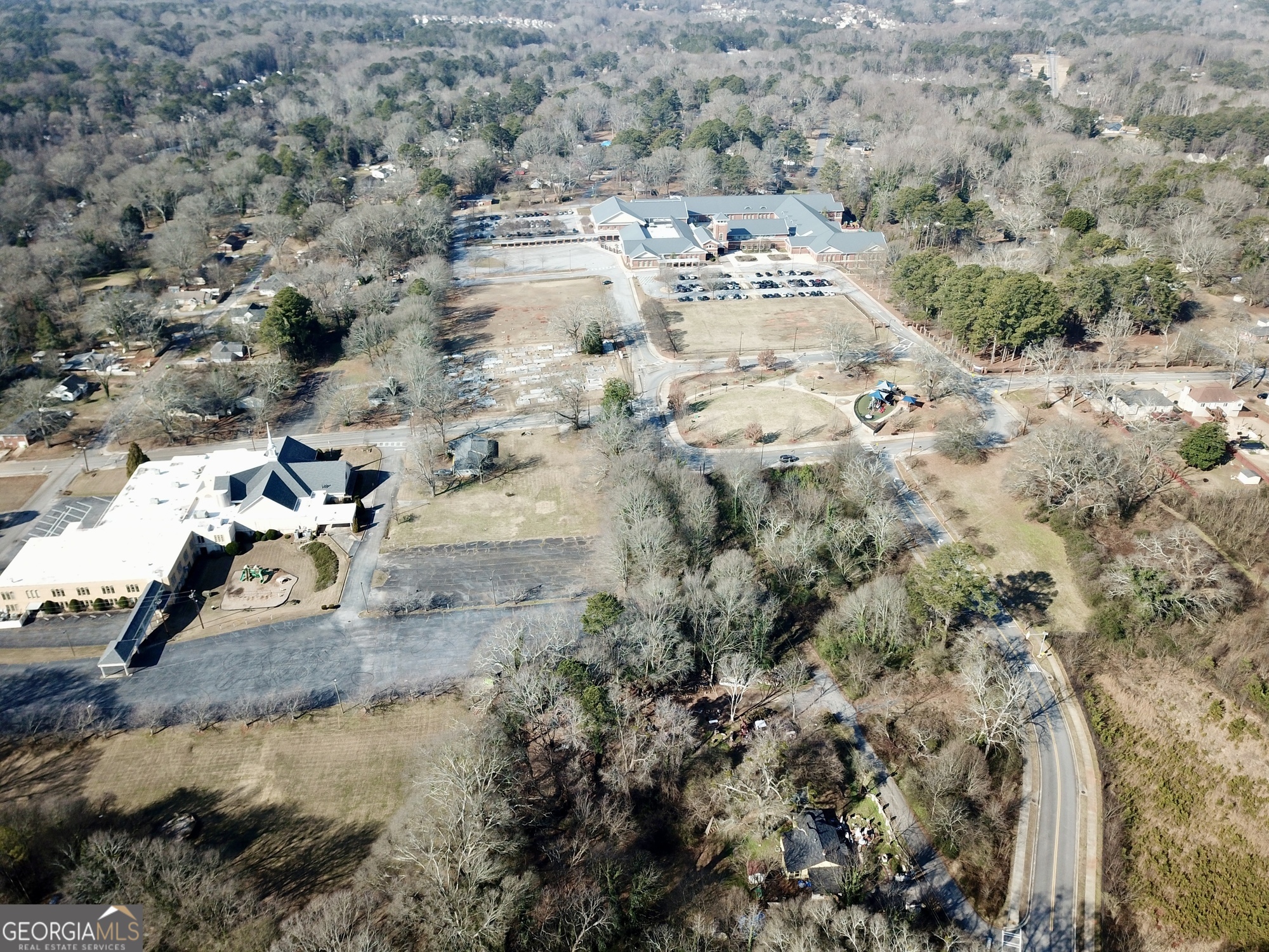 5335 Church Street Southwest Mableton, GA 30126 - Photo 8 of 29 a view of aerial view of residential houses with outdoor space