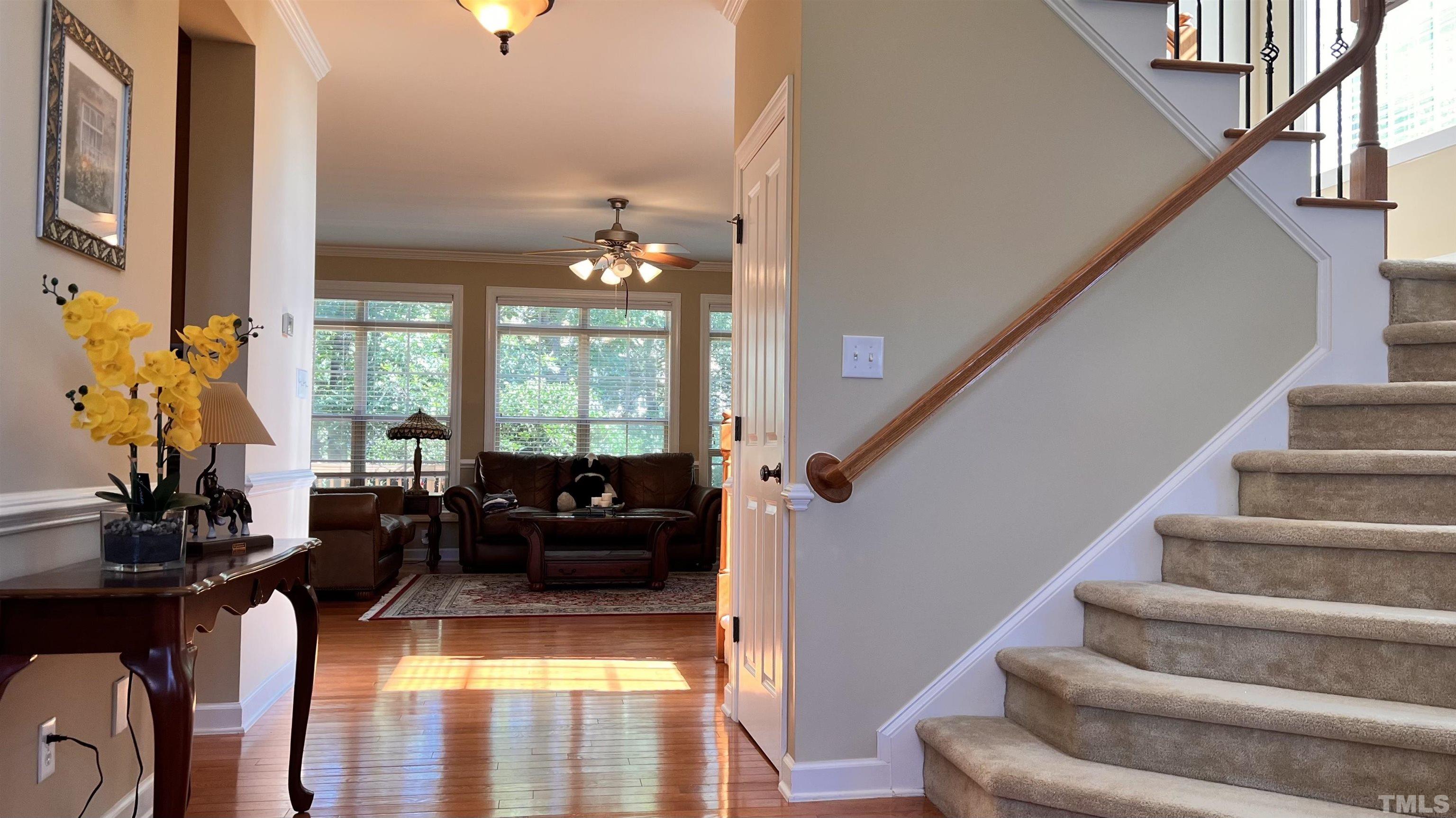 309 Parish House Road Cary, NC 27513 - Photo 4 of 33 a living room with furniture and a large window